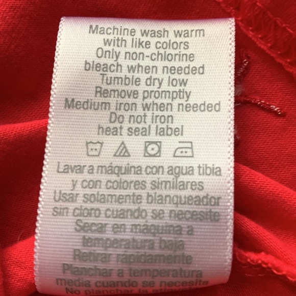 Danskin Now pink short sleeve tee shirt. Size large (12/14). - Picture 5 of 6